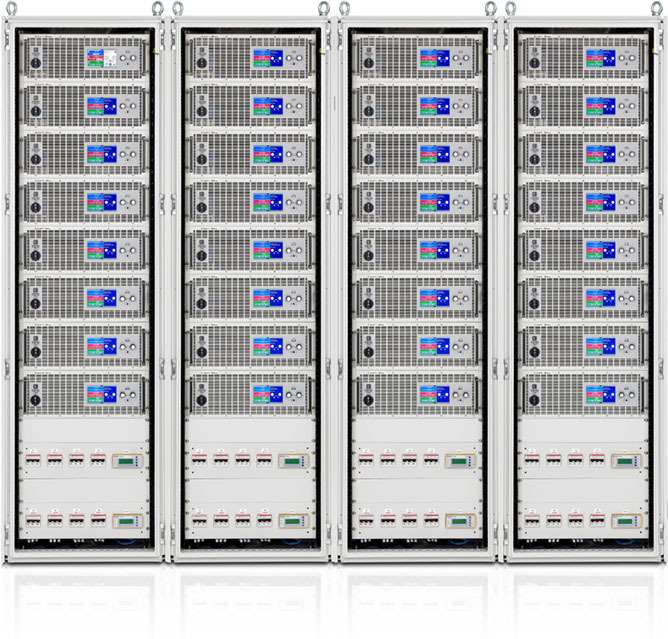 Electrical Automation Dev Rack Elektro-Automatik - Turnkey DC Power Rack & Cabinet Systems | Appara Sales